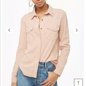 Button-down Corduroy Shirt.